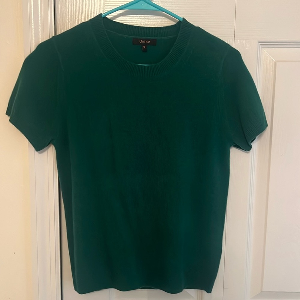 Quince cashmere top